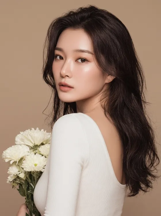 가상모델 #1117 얼굴 원본 6