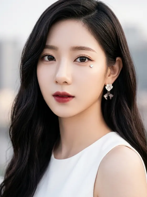 가상모델 #293 얼굴 원본 3