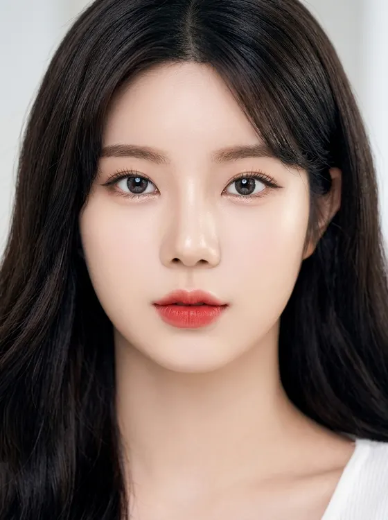 가상모델 #293 얼굴 원본 4