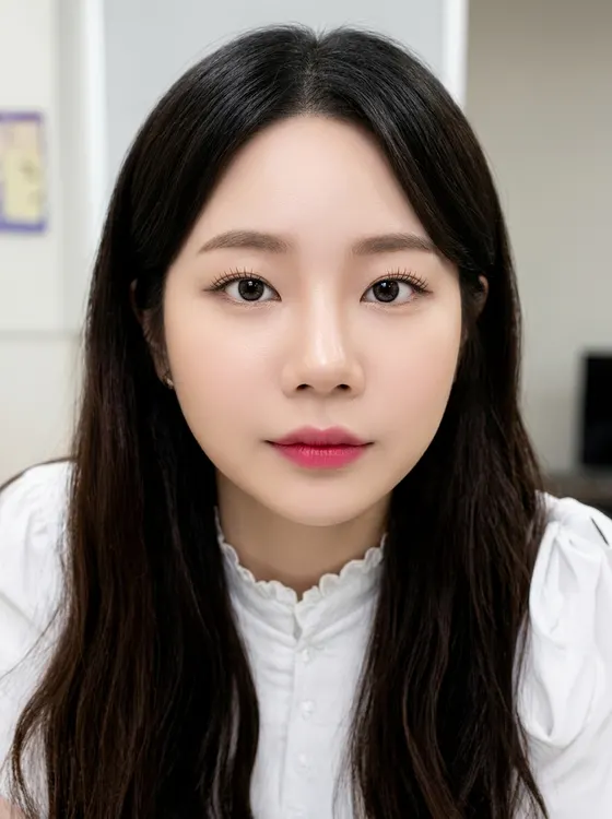 가상모델 #303 얼굴 원본 3