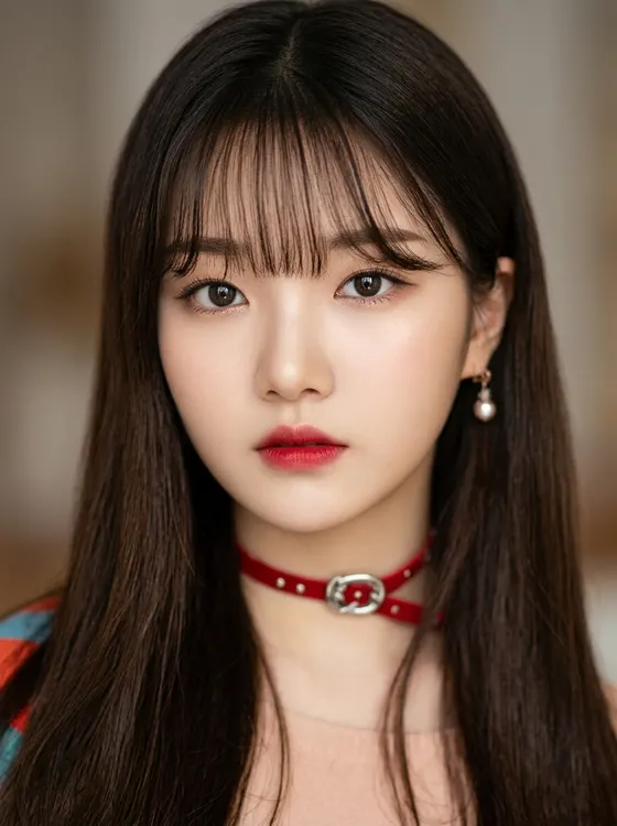 가상모델 #303 얼굴 원본 5