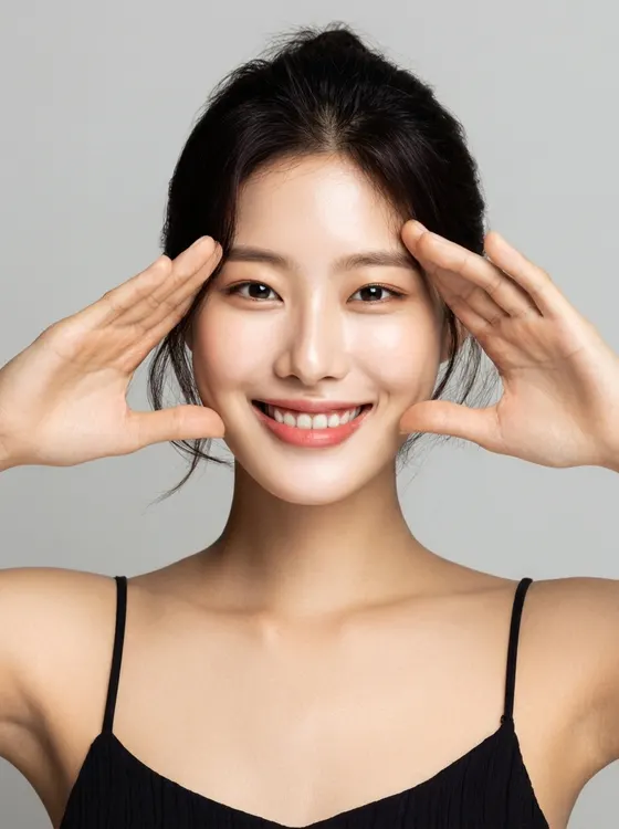 가상모델 #1117 얼굴 원본 16