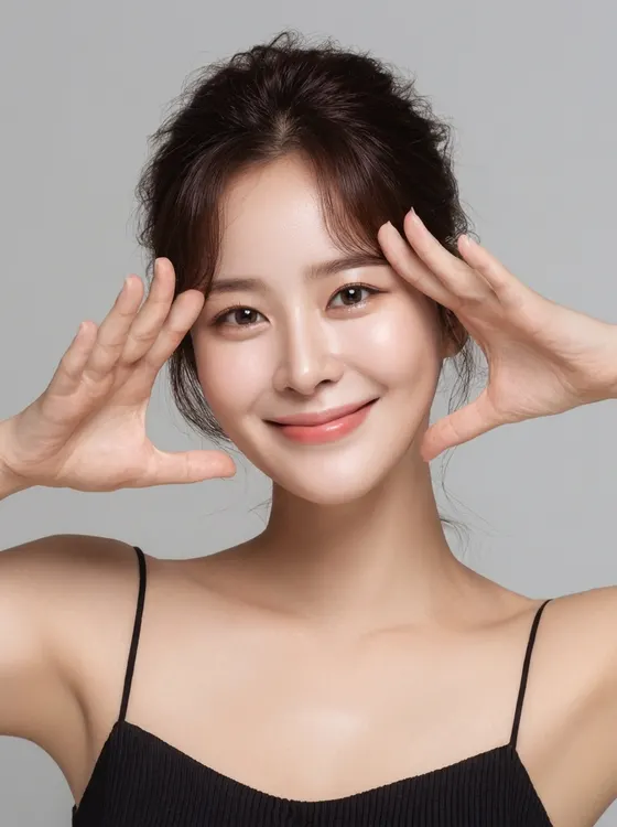 가상모델 #1117 얼굴 원본 18