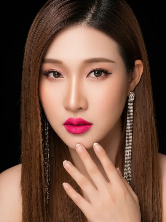 가상모델 #730 얼굴 원본 4