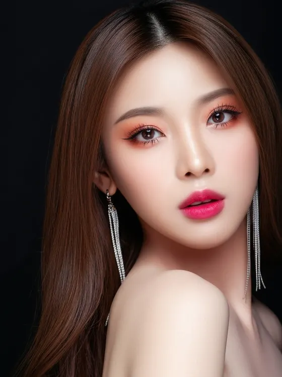 가상모델 #736 얼굴 원본 1