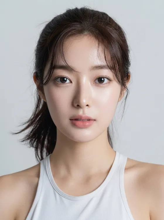 가상모델 #1116 얼굴 원본 2