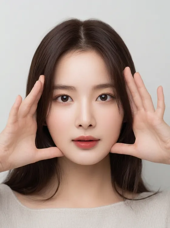 가상모델 #1310 얼굴 원본 14