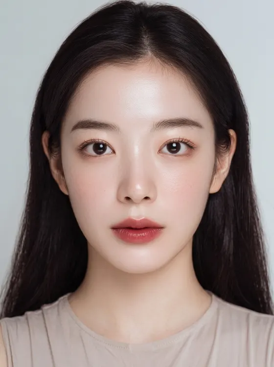 가상모델 #1310 얼굴 원본 15