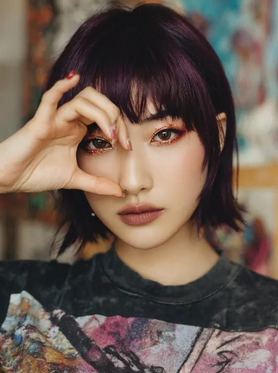 가상모델 #1130 얼굴 원본 12
