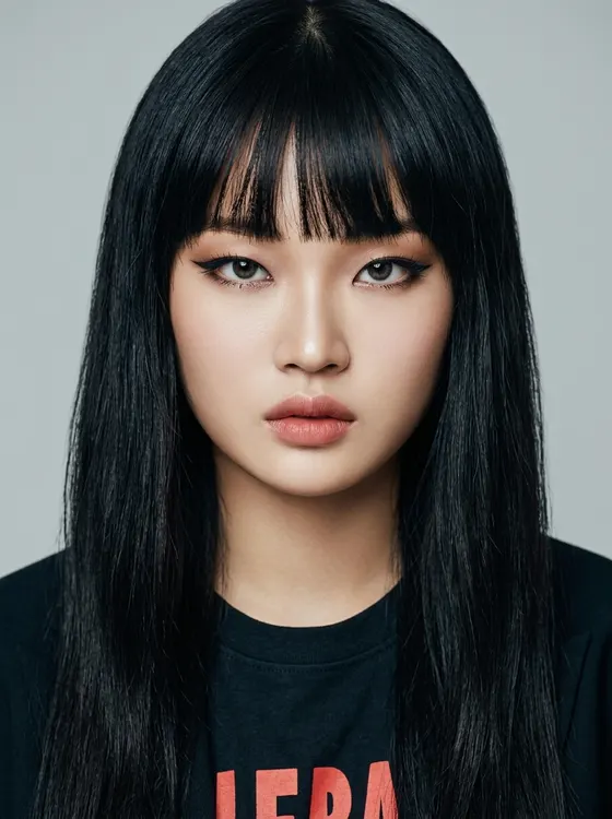 가상모델 #1488 얼굴 원본 4