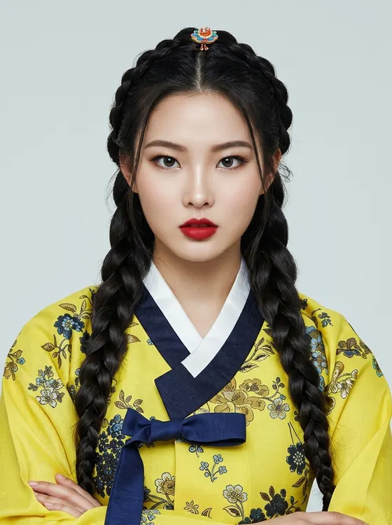 가상모델 #1488 얼굴 원본 19