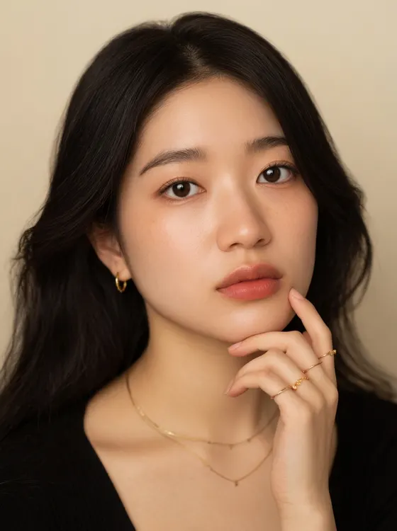 가상모델 #1305 얼굴 원본 21