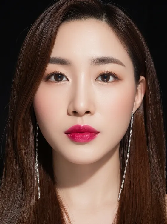 가상모델 #326 얼굴 원본 6