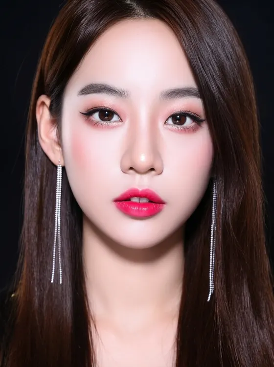 가상모델 #725 얼굴 원본 5