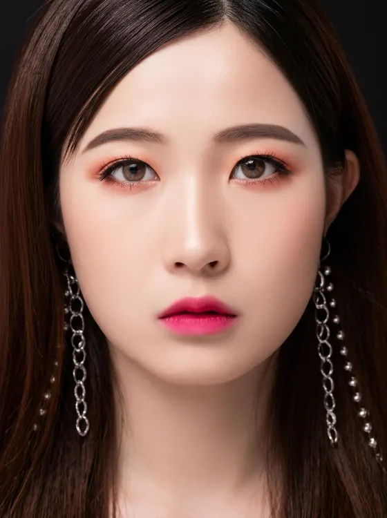 가상모델 #764 얼굴 원본 1