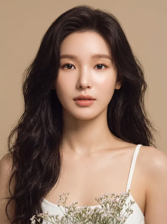가상모델 #1109 얼굴 원본 16