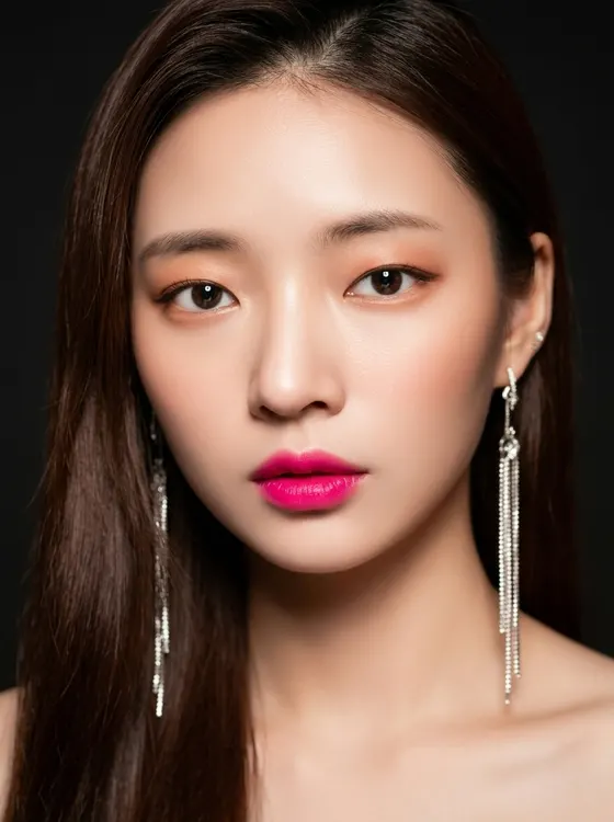 가상모델 #780 얼굴 원본 5