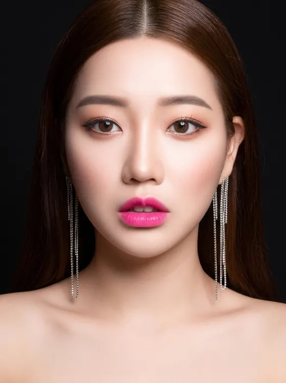 가상모델 #802 얼굴 원본 4