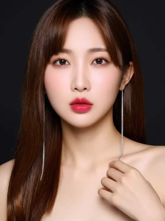 가상모델 #890 얼굴 원본 2