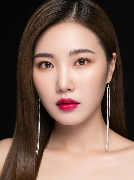 가상모델 #890 얼굴 원본 5