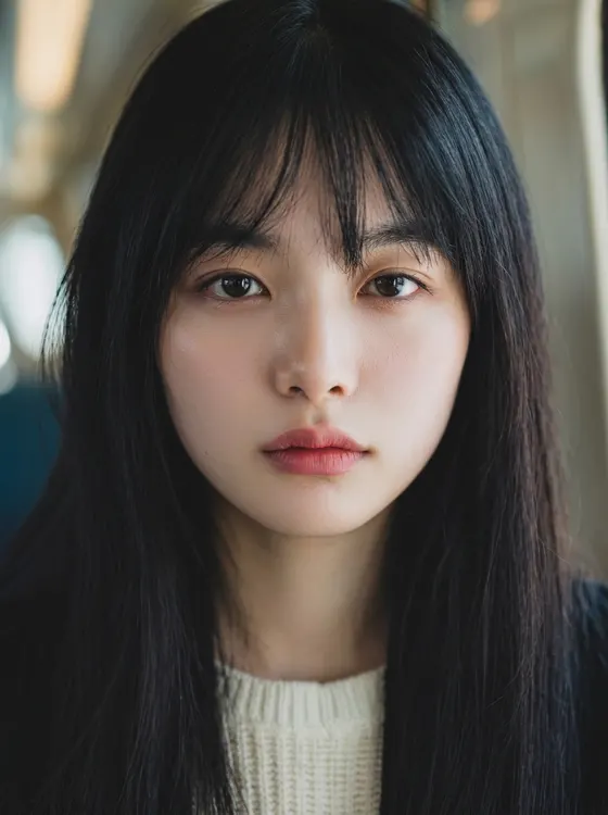 가상모델 #1297 얼굴 원본 2