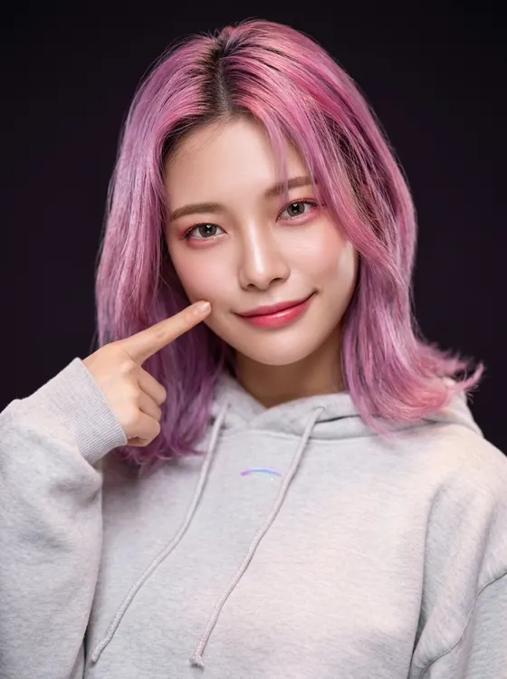 가상모델 #1130 얼굴 원본 18