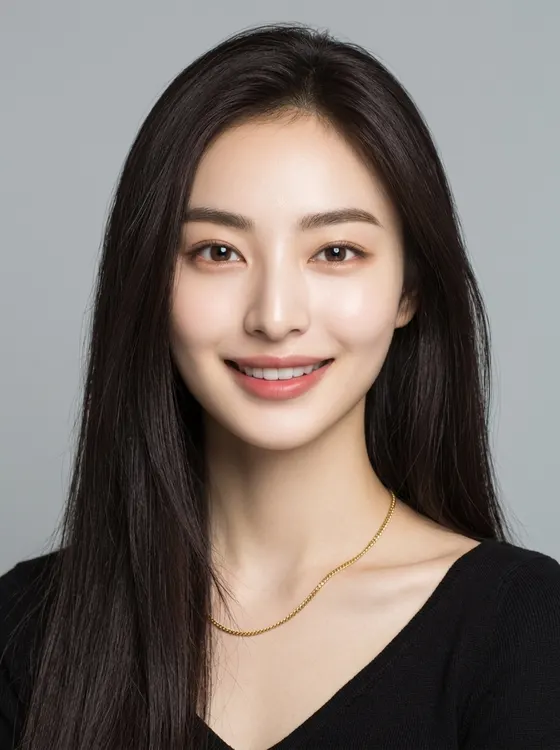 가상모델 #1297 얼굴 원본 5