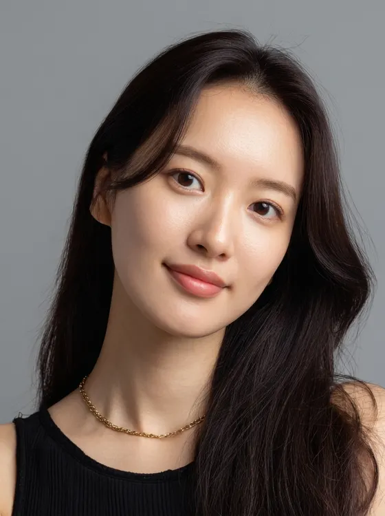 가상모델 #1297 얼굴 원본 7