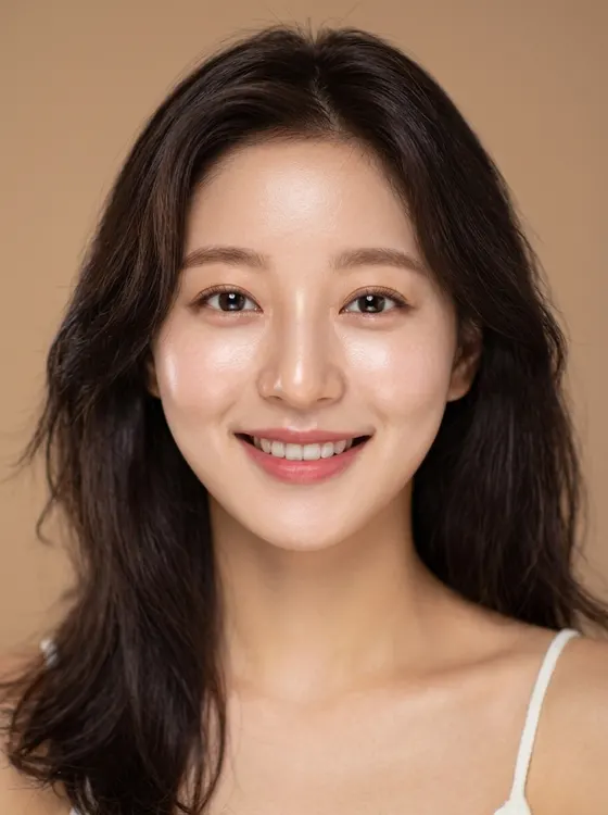 가상모델 #1297 얼굴 원본 19
