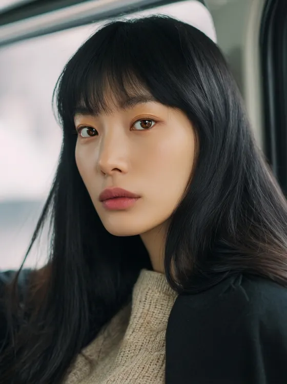 가상모델 #1297 얼굴 원본 22