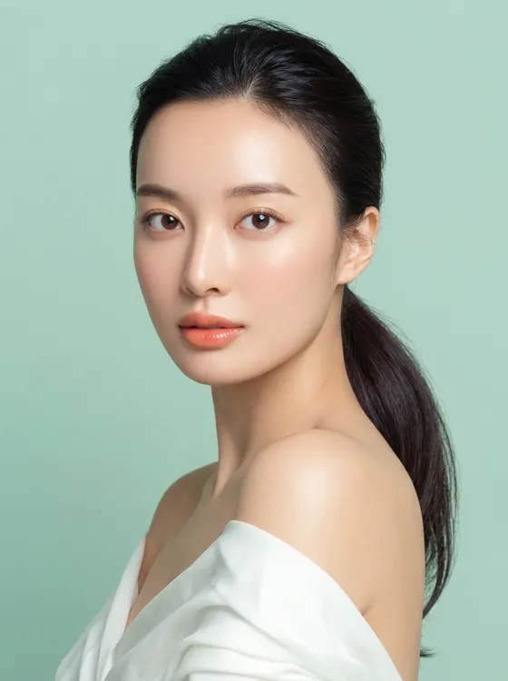 가상모델 #1281 얼굴 원본 2