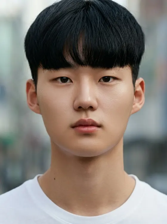 가상모델 #1433 얼굴 원본 20