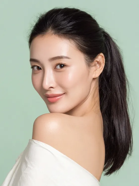 가상모델 #1281 얼굴 원본 5