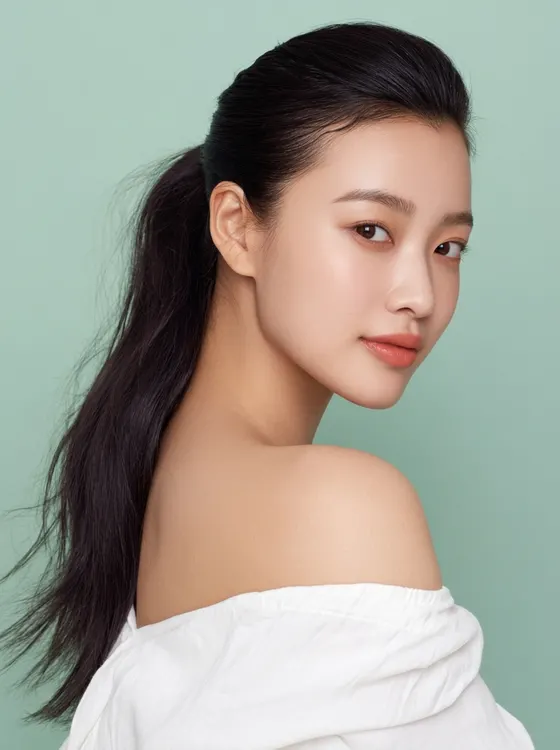 가상모델 #1281 얼굴 원본 10