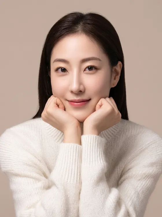 가상모델 #90 얼굴 원본 2