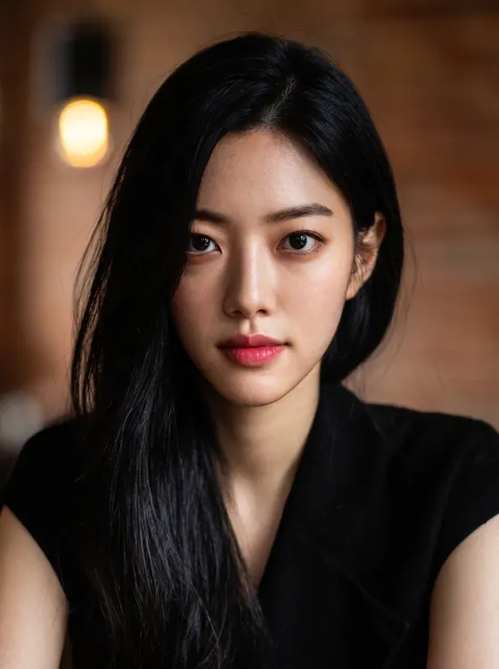 가상모델 #90 얼굴 원본 3