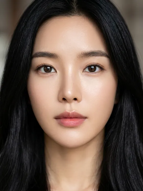 가상모델 #90 얼굴 원본 4