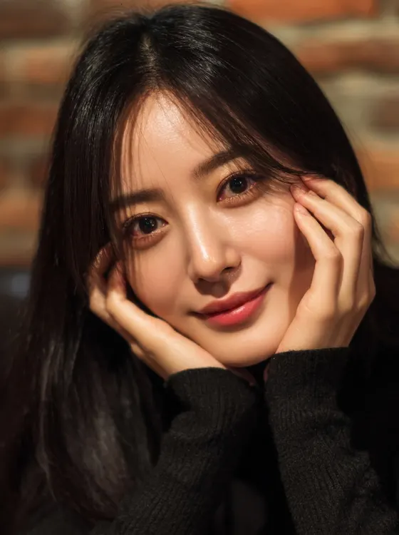 가상모델 #90 얼굴 원본 6