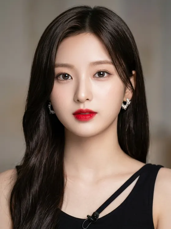 가상모델 #107 얼굴 원본 5