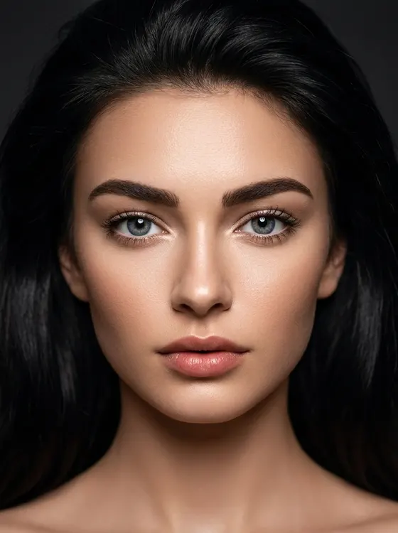가상모델 #1856 얼굴 원본 6