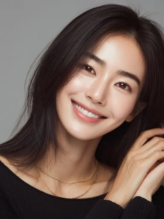 가상모델 #1298 얼굴 원본 6