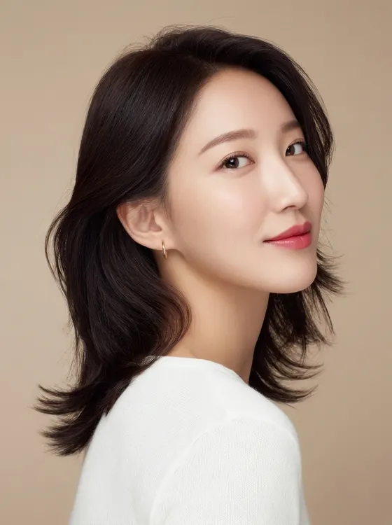 가상모델 #1298 얼굴 원본 9