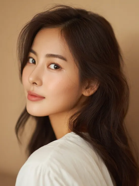 가상모델 #1298 얼굴 원본 10