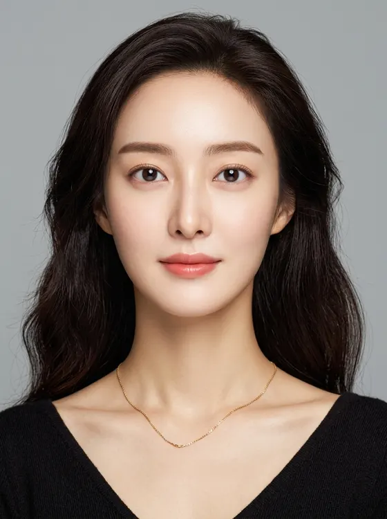 가상모델 #1298 얼굴 원본 13
