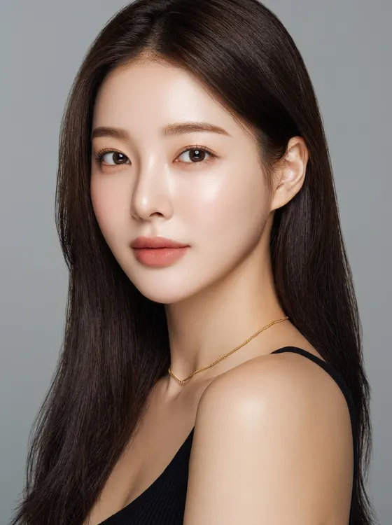 가상모델 #1298 얼굴 원본 16