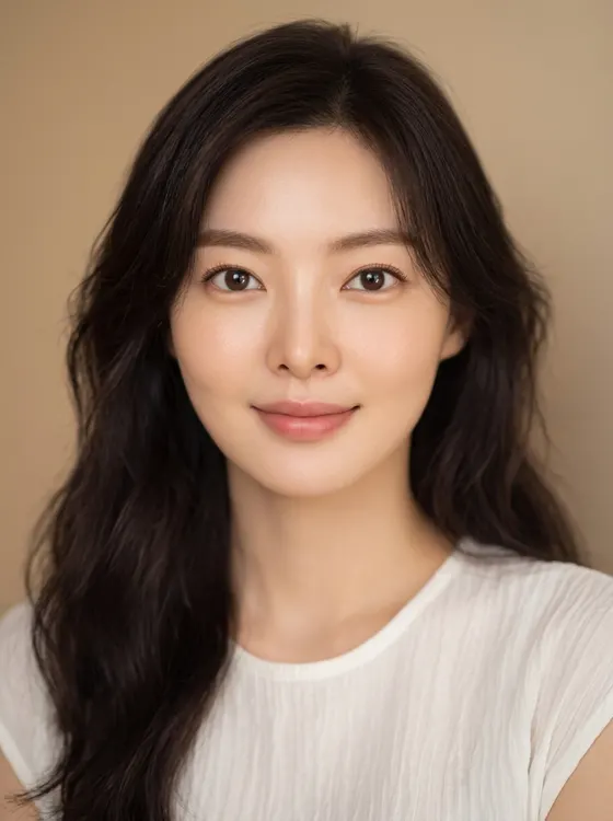 가상모델 #1298 얼굴 원본 21