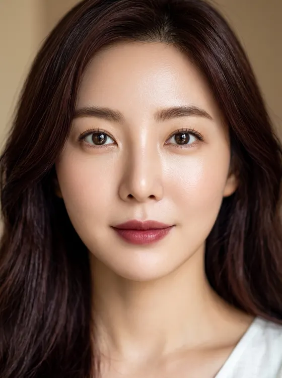 가상모델 #1298 얼굴 원본 22