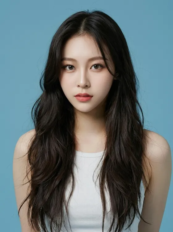 가상모델 #1480 얼굴 원본 1