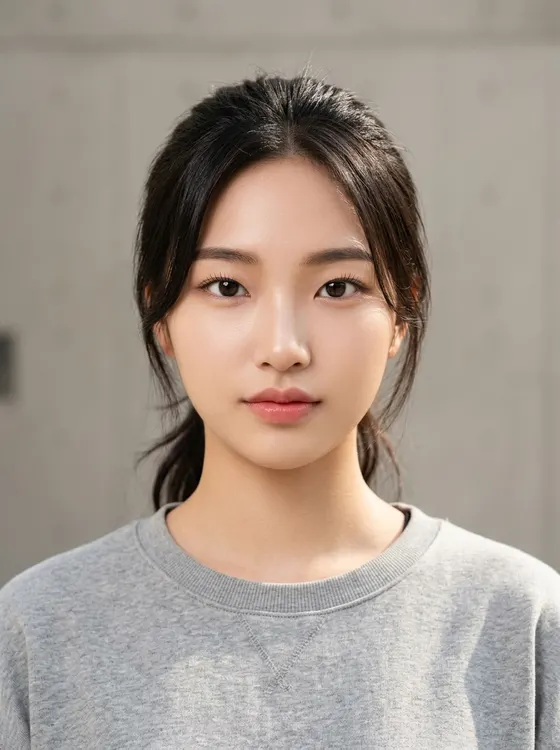 가상모델 #1487 얼굴 원본 4