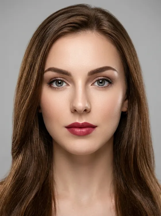 가상모델 #1557 얼굴 원본 14